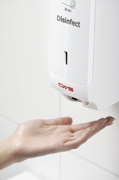 Podajnik płynu do dezynfekcji rąk 