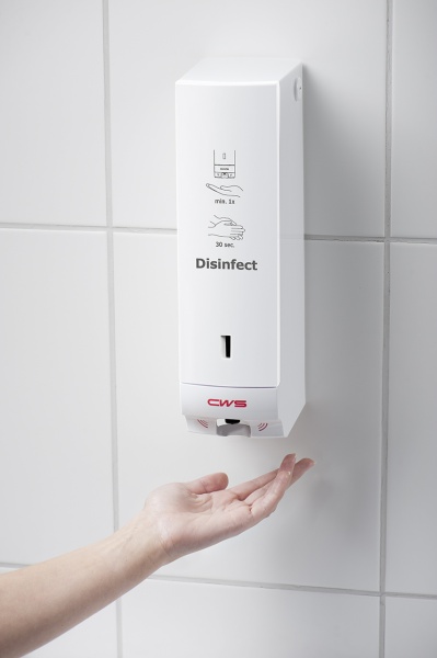 Podajnik płynu do dezynfekcji rąk 