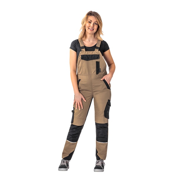 Spodnie ogrodniczki dla pań PLALINE Norit